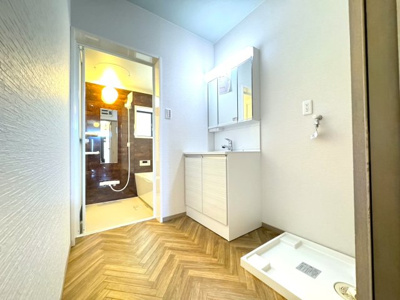 【洗面所】 | 小松原北町貸家