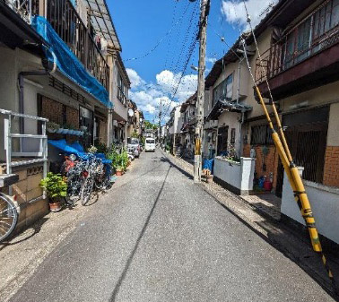 【前面道路含む現地写真】 | 嵐山東海道町テラスハウス