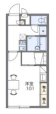 【間取り】 | レオパレスHYTⅣ