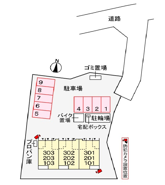 シュトラールの区画図