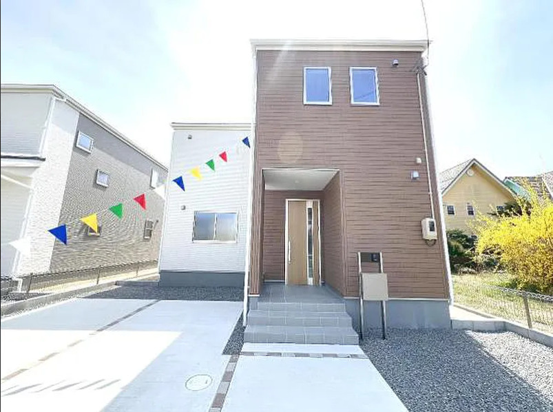 福島市宮代　Livele Garden　全4棟の外観|駐車スペース2台可能☆