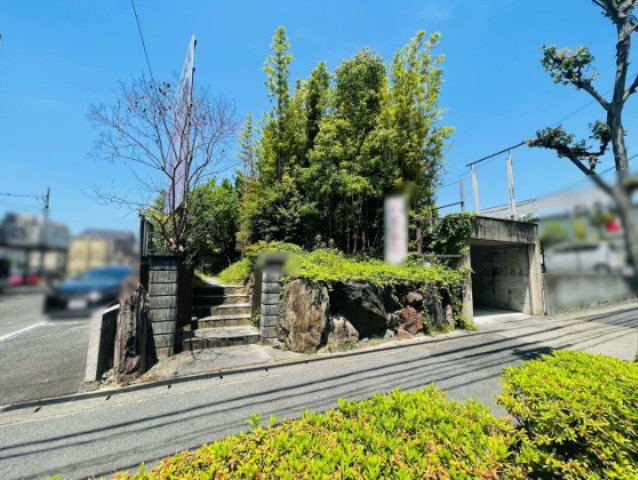 長久手市井堀土地の外観|現地②