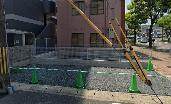 大津市島の関の事業用地の外観|敷地です