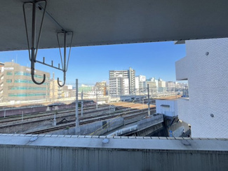 【展望】 | 目の前は線路なので電車好きにはたまらない景観が広がっています♪