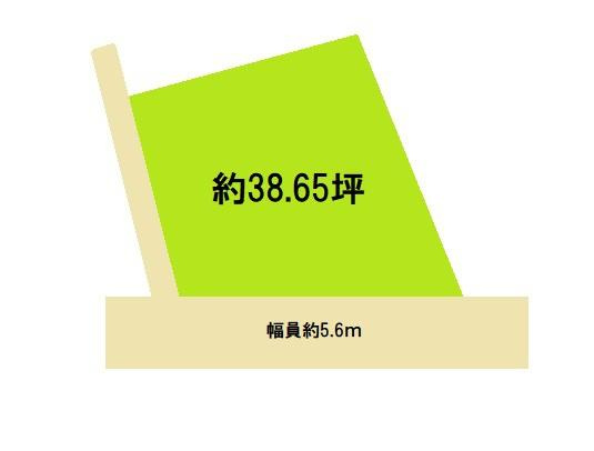 和歌山市宇須4丁目　土地の土地図
