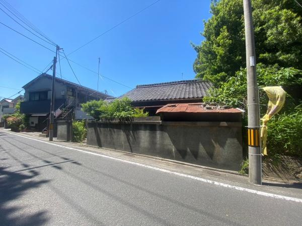 和歌山市宇須4丁目　土地の前面道路含む現地写真