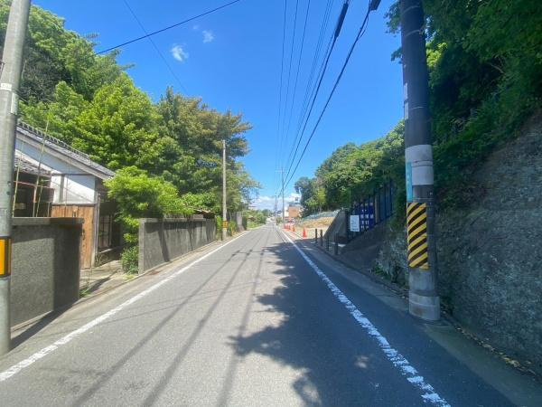 和歌山市宇須4丁目　土地の前面道路含む現地写真
