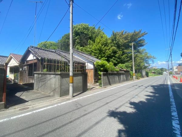和歌山市宇須4丁目　土地の前面道路含む現地写真