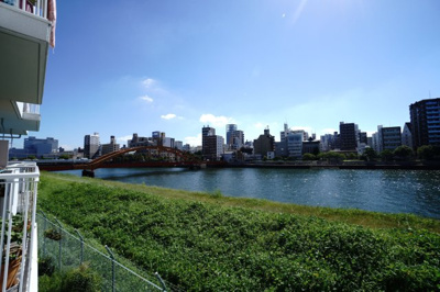 【展望】 | 【上質リノベ】リバーサイドネオ舟入 | 現地（2024年8月1日9：00頃）撮影