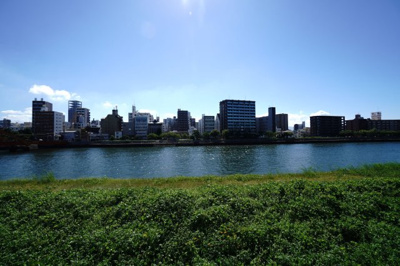 【展望】 | 【上質リノベ】リバーサイドネオ舟入 | 現地（2024年8月1日9：00頃）撮影