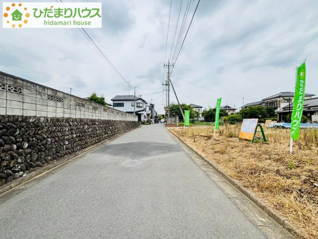 上尾市大谷本郷　7期　売地　グラファーレ　06の前面道路含む現地写真