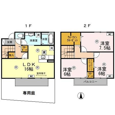 【間取り】 | ブリオーソ東高松