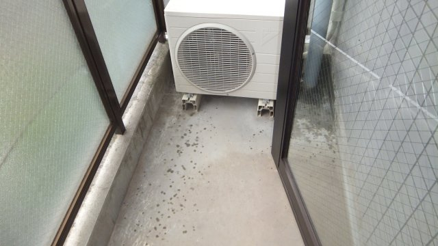 ウィン船橋のバルコニー|南向き