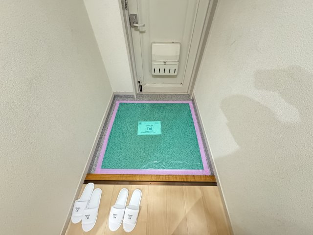 オークマ第二レジデンスの玄関