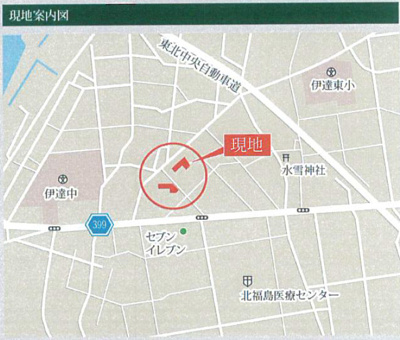 【地図】 | 伊達市箱崎　No.11