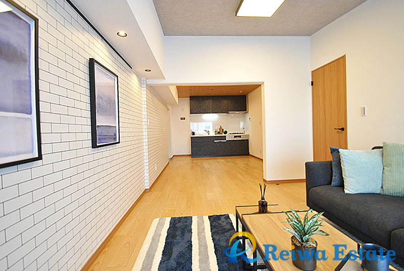 パークタウン茅ヶ崎　5号棟の居間・リビング