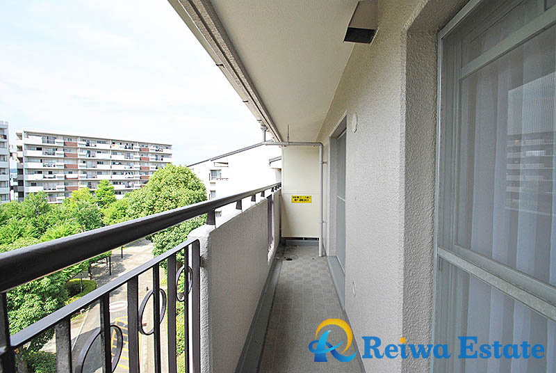 パークタウン茅ヶ崎　5号棟のバルコニー