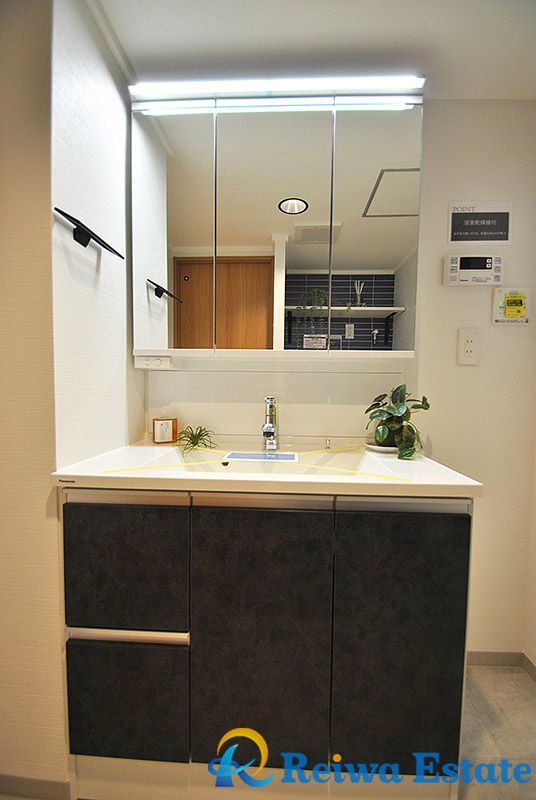 パークタウン茅ヶ崎　5号棟の独立洗面台