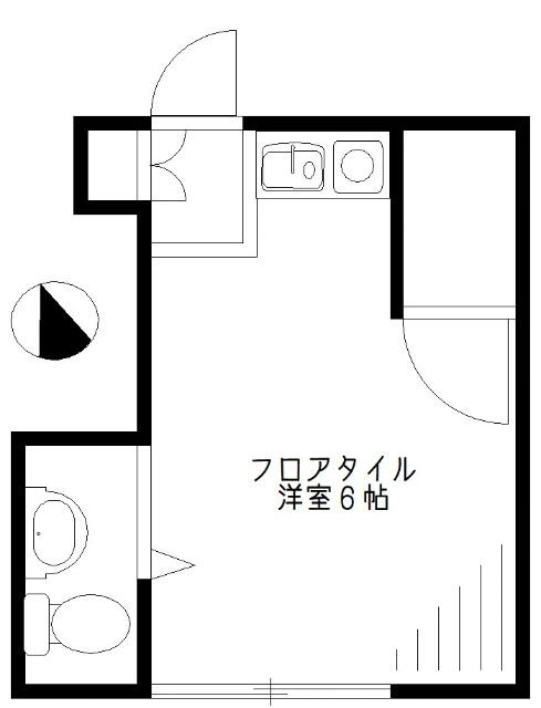 洋室６帖！