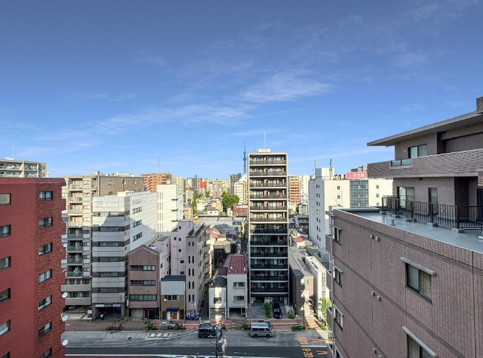 イニシア上野根岸の展望