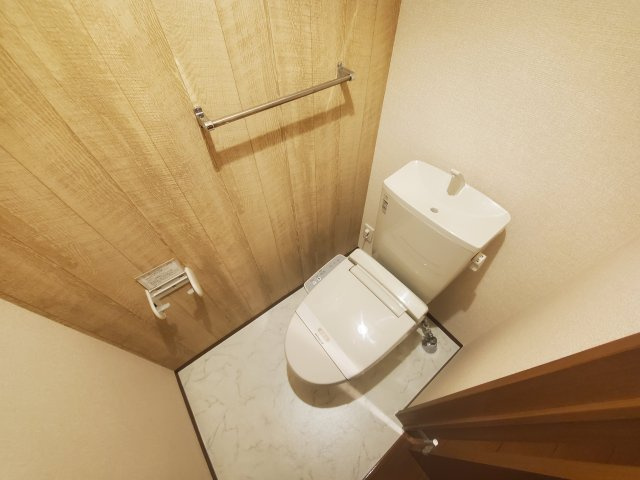 セピアコートC館のトイレ|コンパクトで使いやすいトイレです