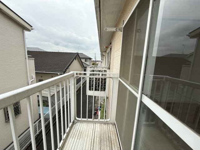 ハウス新町のバルコニー