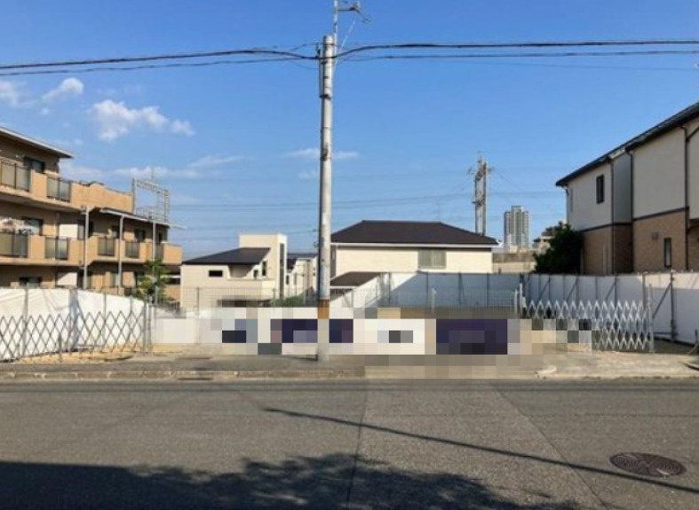 西岡本4丁目 1号地 売土地の外観|建築条件無し！お好きな工務店・ハウスメーカーで建築可能