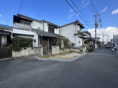 【前面道路含む現地写真】 | 箕面市新稲５丁目　土地