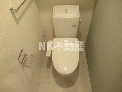 【トイレ】 | ハーティ下小阪（河内小阪賃貸） | 清潔感のあるトイレです