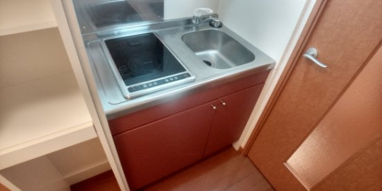 レオパレスヌーボフカサカⅢのキッチン|設備・使用は号室により異なる為、現況を優先致します。