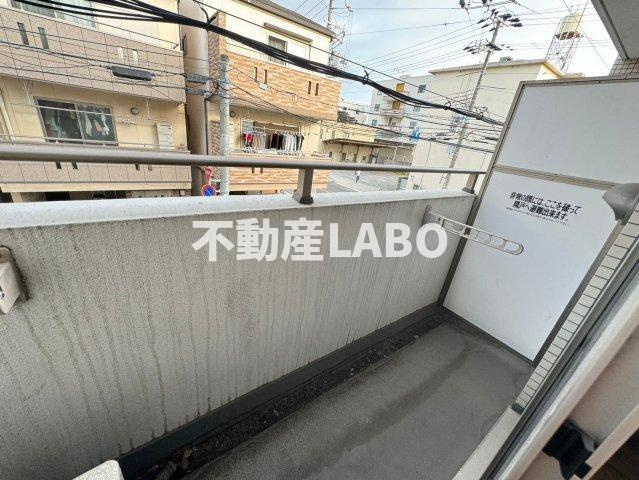 リバーアップ此花のバルコニー