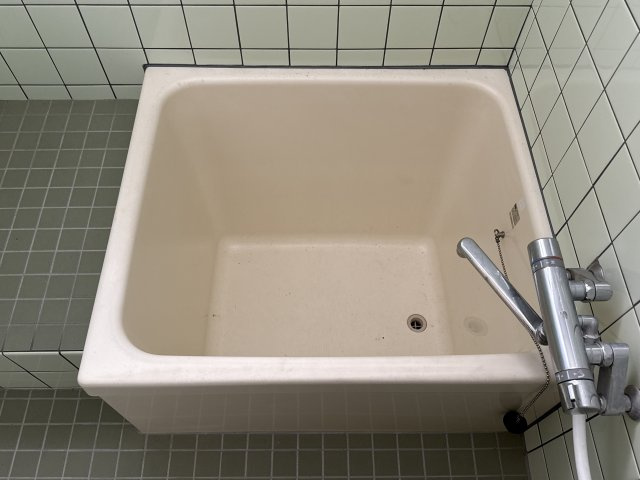 蒲田貸家の浴室