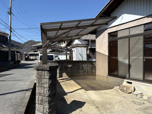 蒲田貸家の駐車場
