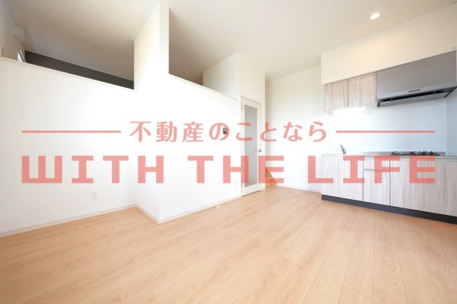 HARU鳥栖【キャッシュバック対象物件】の居間・リビング|おしゃれなリビングです
