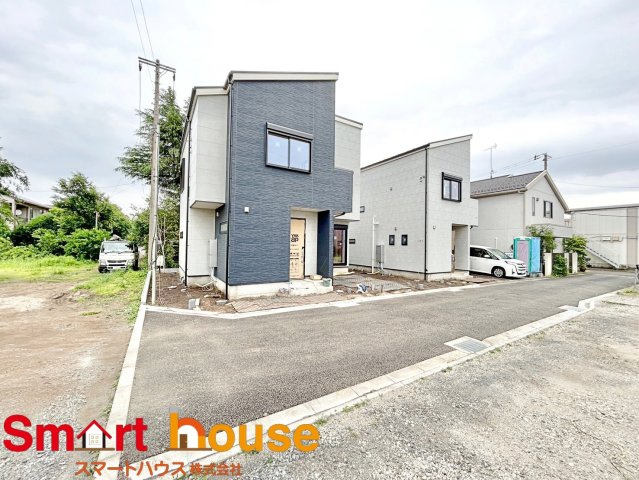 相模原市南区南台　新築２棟の前面道路含む現地写真