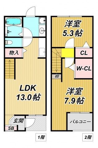 ディアコートの間取り