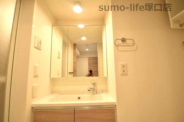 D-room西台の独立洗面台