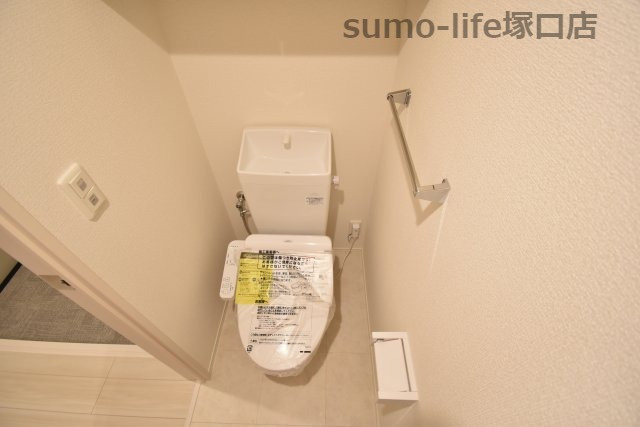 D-room西台のトイレ