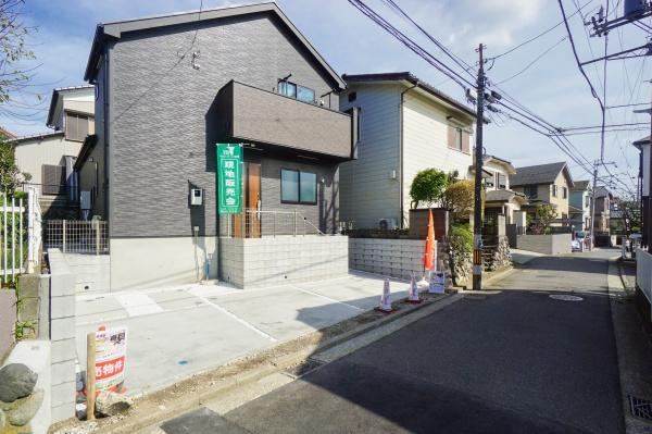 横浜市戸塚区汲沢５丁目の新築一戸建の外観|周辺は落ち着いた住環境。
是非一度、現地ご確認ください。
ご自宅まで送迎も可能です