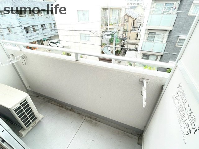 ガルボ塚口のバルコニー
