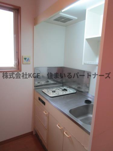 リブレア宮ノ陣A棟のキッチン|使いやすいキッチンです