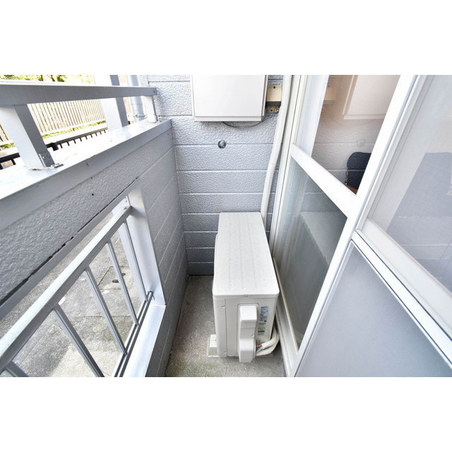 カサブランカ御井のバルコニー|バルコニーからの眺めを楽しみながら食事をしませんか