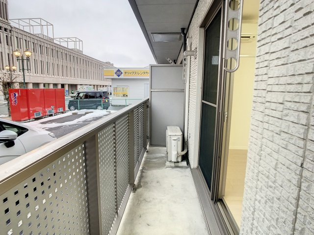 ボルツⅠのバルコニー