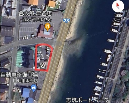  | 淡路市志筑国道沿い　売地　上物付 | 航空写真