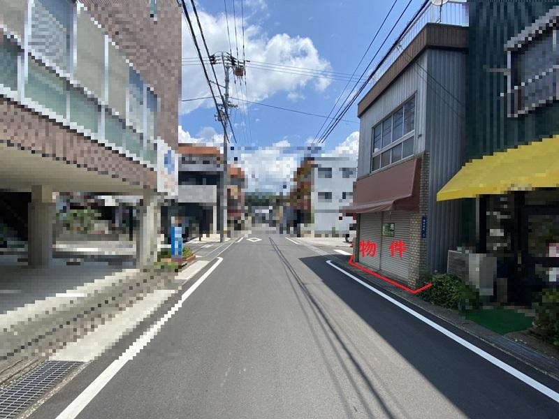 高知市福井扇町の前面道路含む現地写真