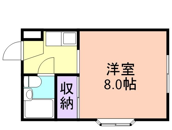 【間取り】 | コーポホワイト