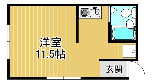 【間取り】 | リバーサイドワン