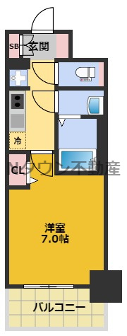 【間取り】 | メイクスWアート丸の内 | 間取りです。