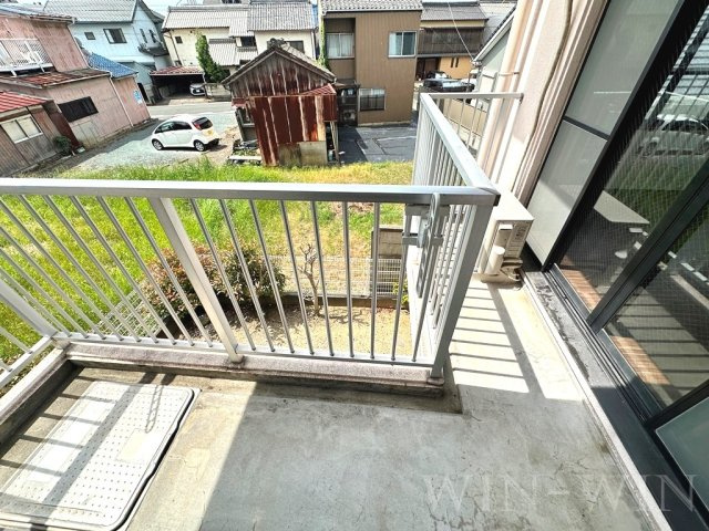 ハイツ船町のバルコニー|イメージ（同建物内別部屋の写真です）