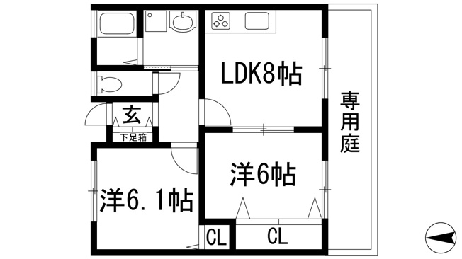 【間取り】 | シャンドゥオルキデ